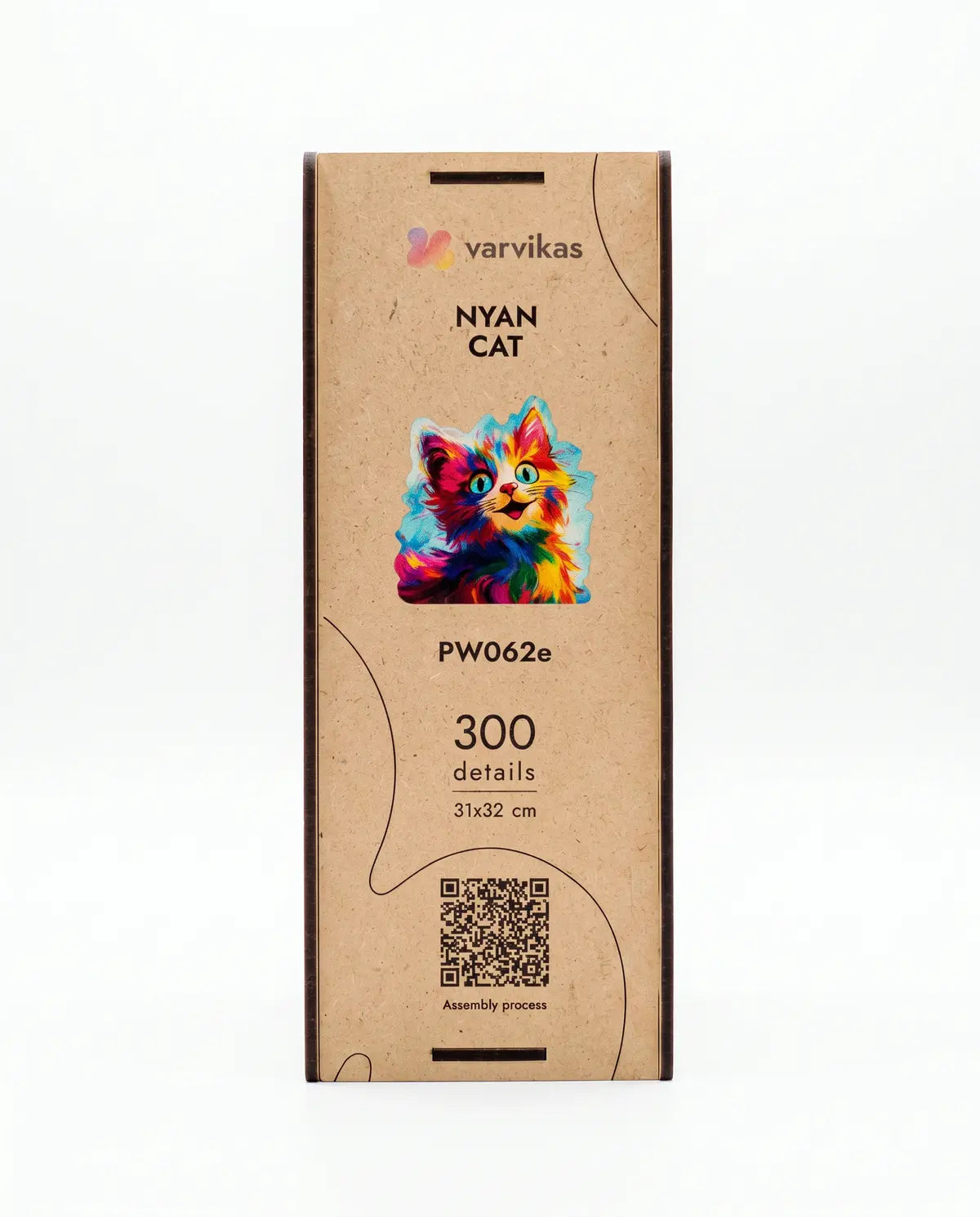 Wooden Jigsaw Puzzle 300 pcs, Nyan Cat (PW062e)