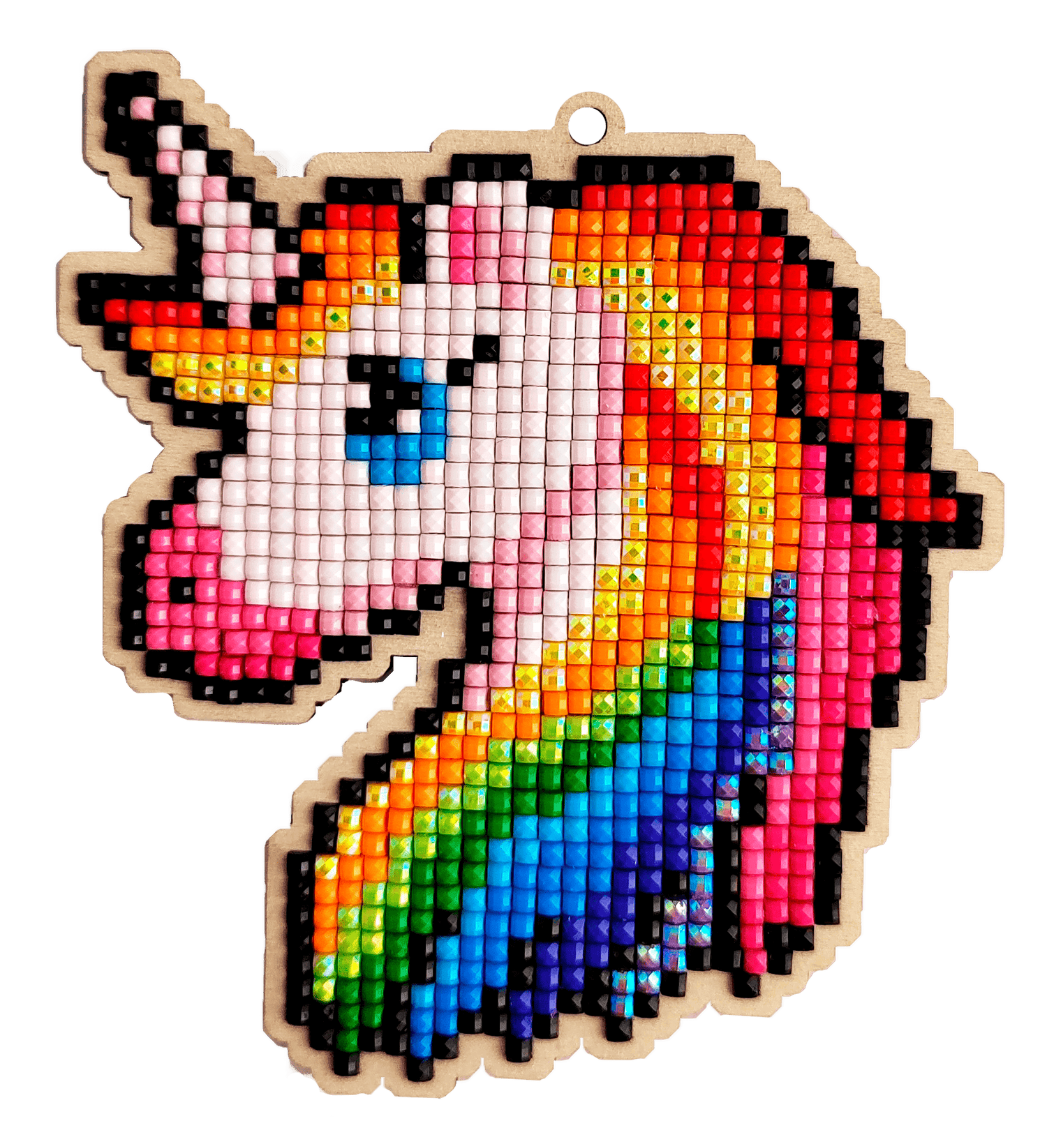 Diamond painting - U17e - Pendant "Fabulous unicorn" Image 1