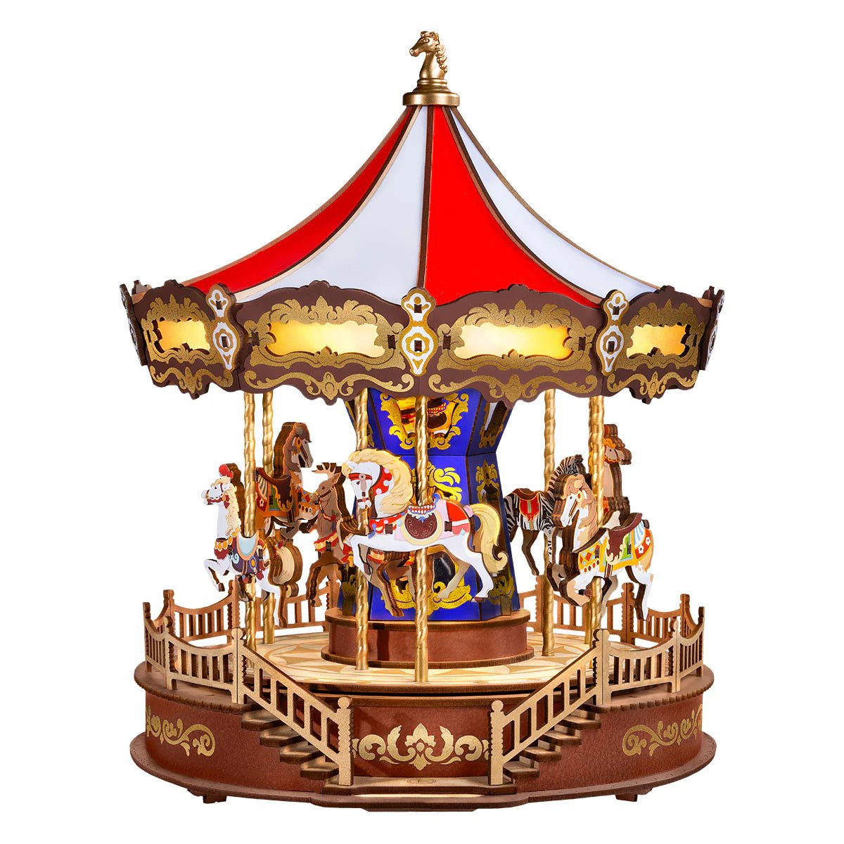 AMC01e - Classic Carousel – Wooden constructors | Varvikas.Shop