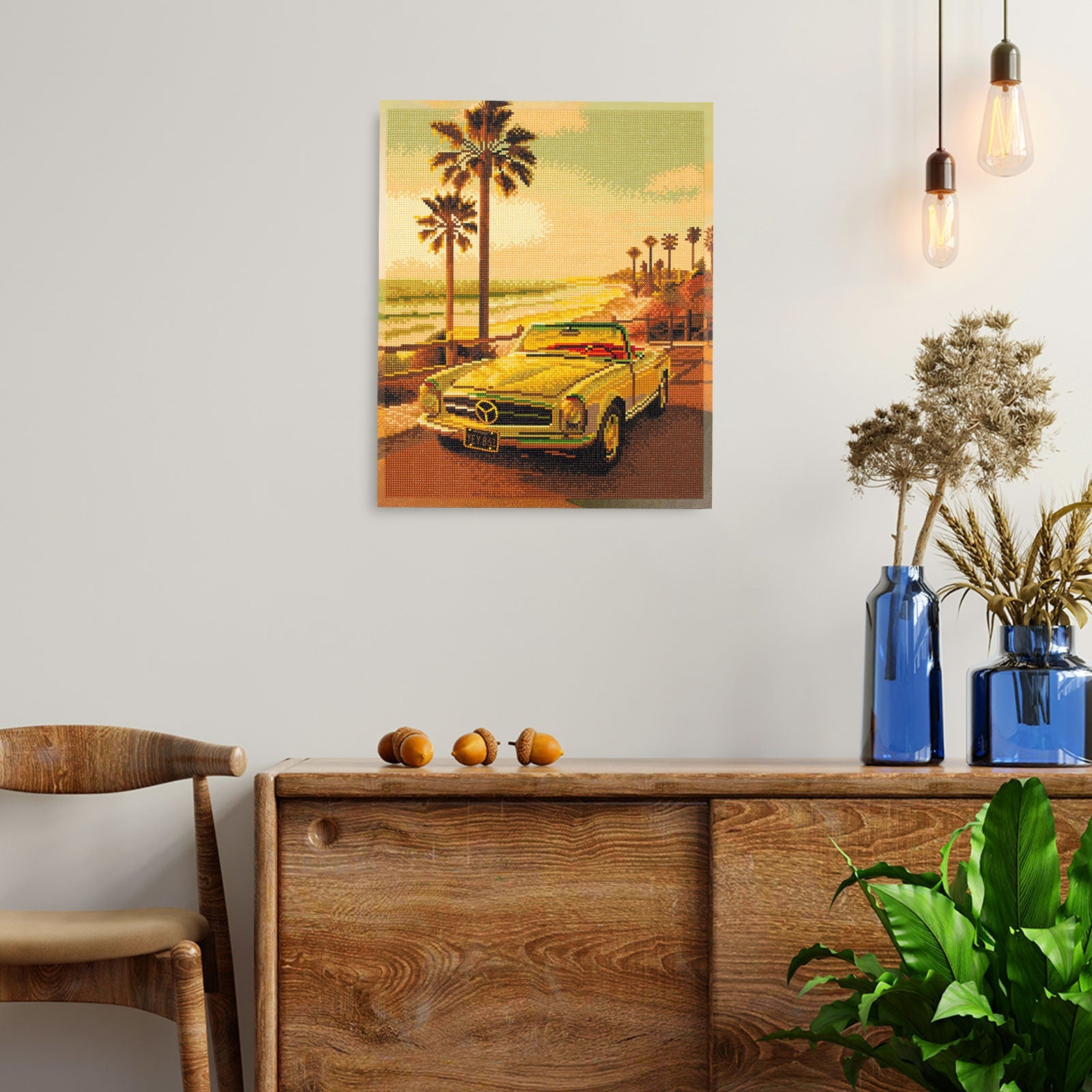 Diamond Painting - LG388e - Vintage Summer – Diamond painting | Varvikas.Shop