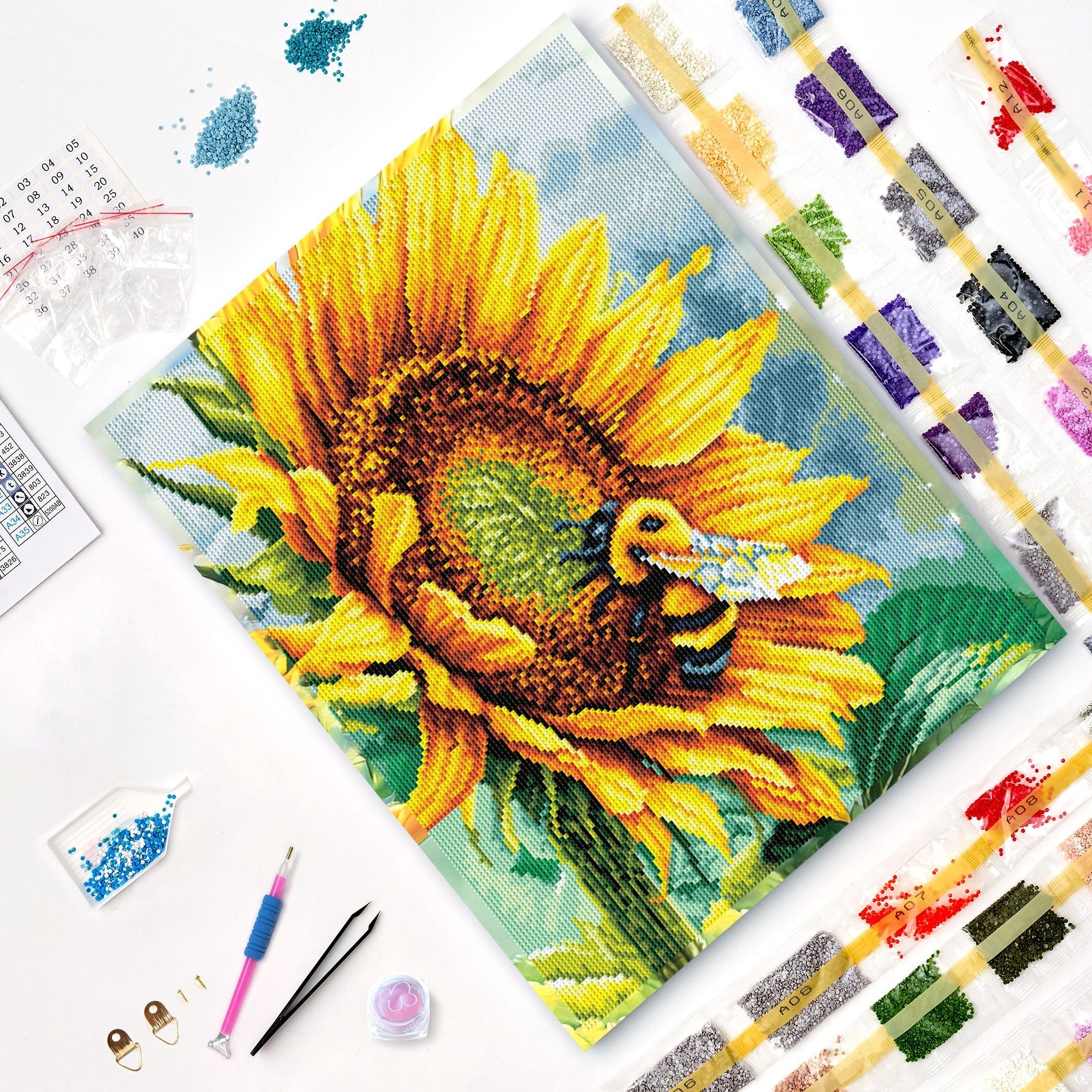 Diamond Painting - LG390e - Honeyed Noon – Diamond painting | Varvikas.Shop