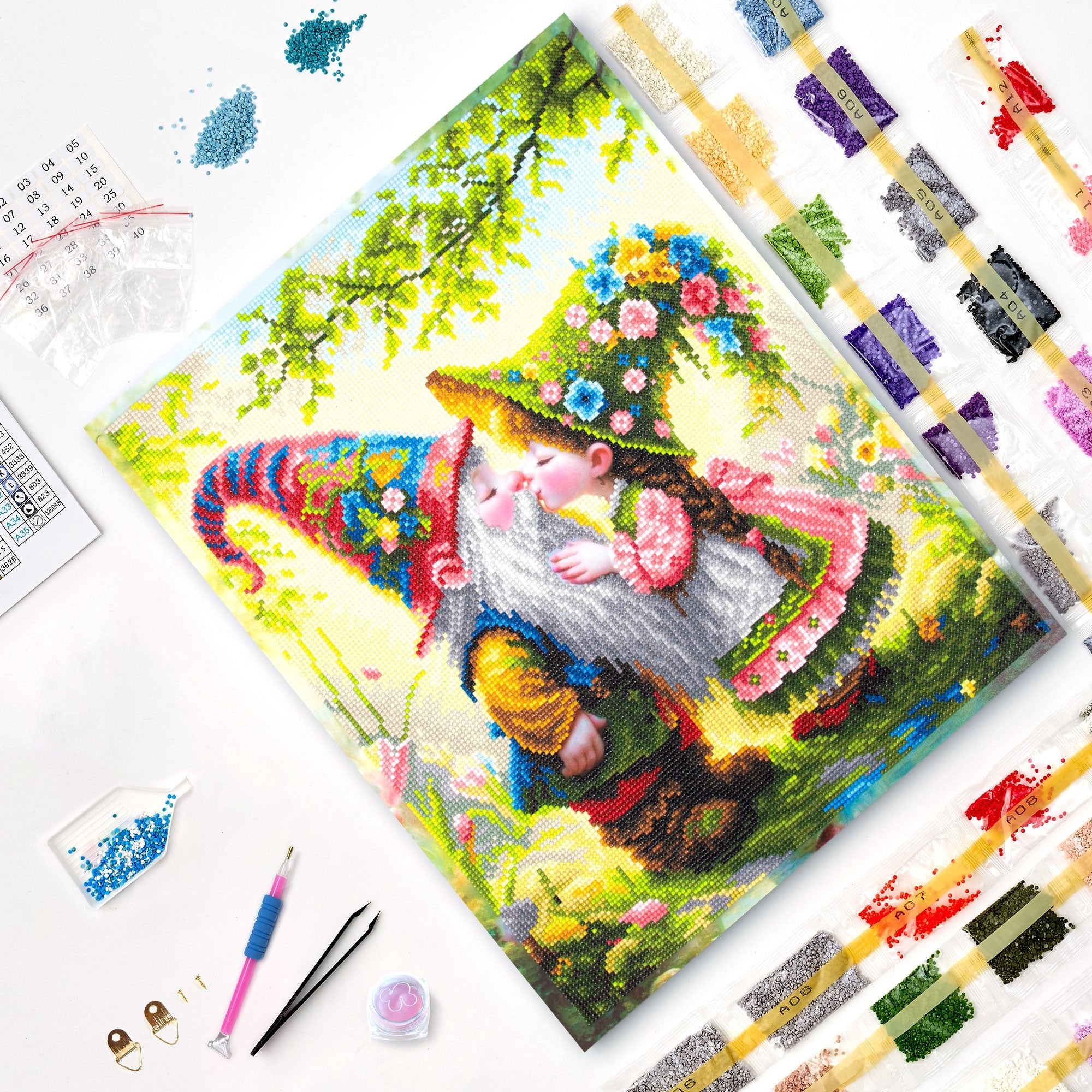 Diamond Painting - LG392e - A Tale for Two – Diamond painting | Varvikas.Shop