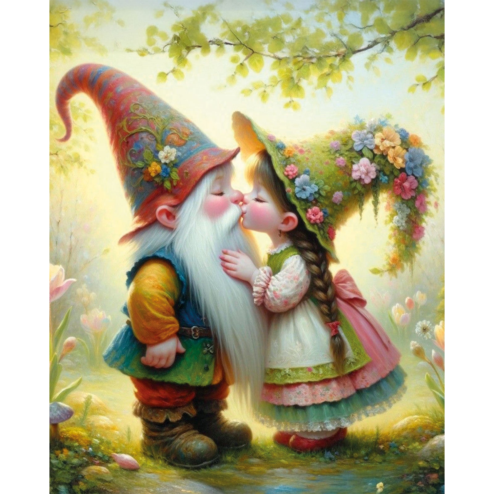 Diamond Painting - LG392e - A Tale for Two – Diamond painting | Varvikas.Shop