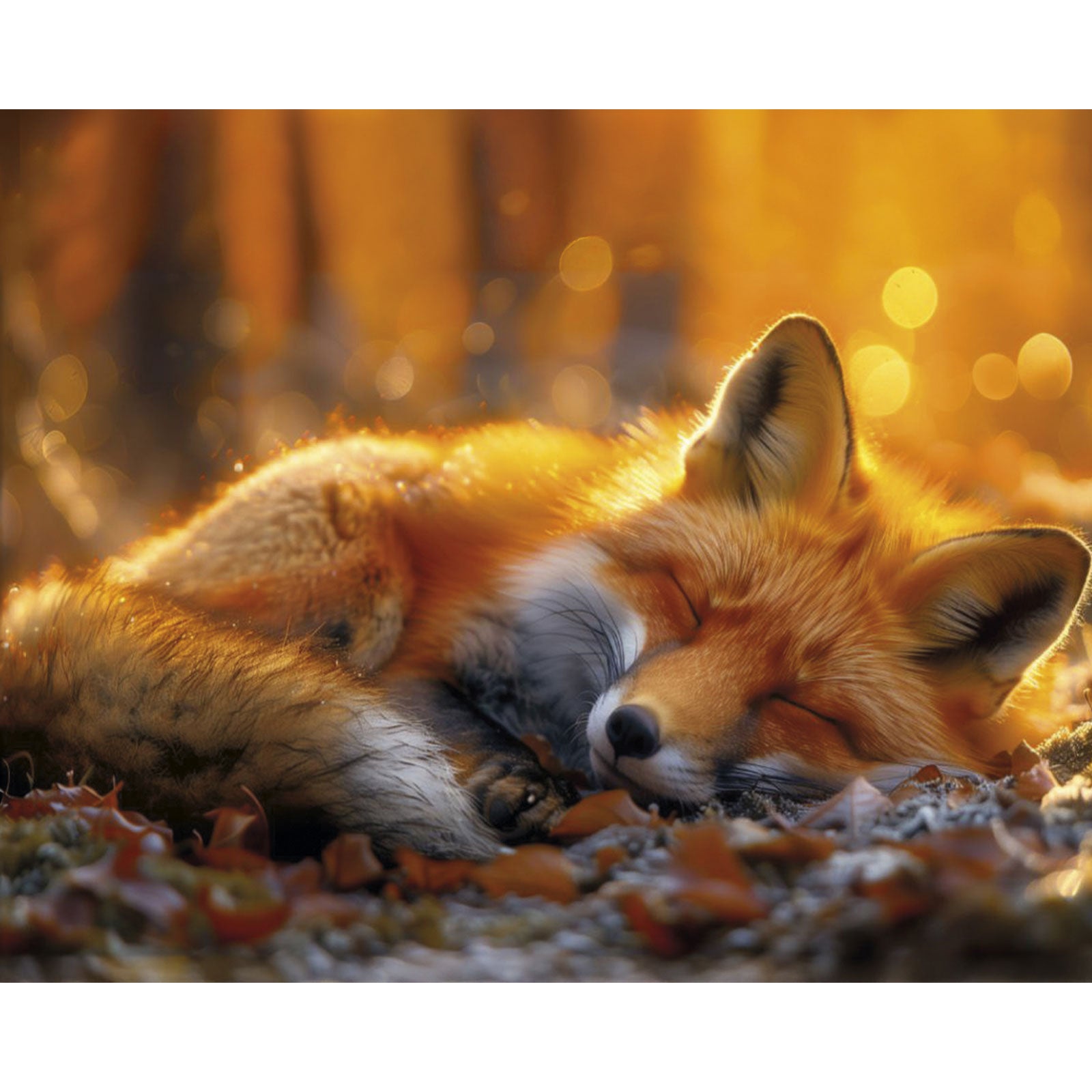 Diamond Painting - LG395e - Dreaming Foxling – Diamond painting | Varvikas.Shop