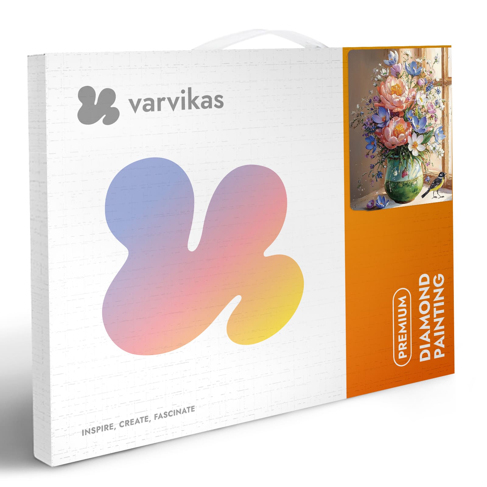 Diamond Painting - LG396e - Garden’s Breath – Diamond painting | Varvikas.Shop