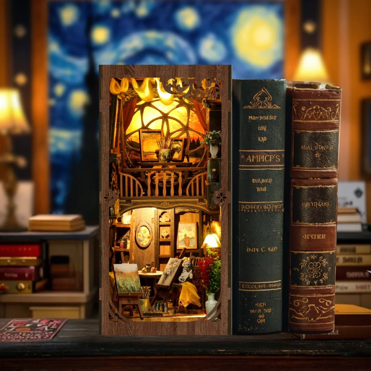 DIY Book Nook Kit (RoomBox), A World Within the Frame (BV02015) – Roombox | Varvikas