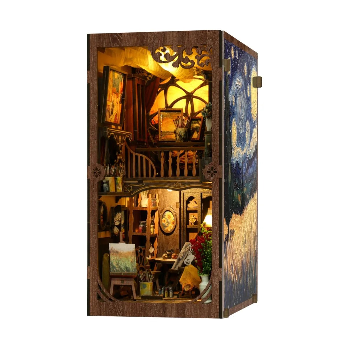 DIY Book Nook Kit (RoomBox), A World Within the Frame (BV02015) – Roombox | Varvikas