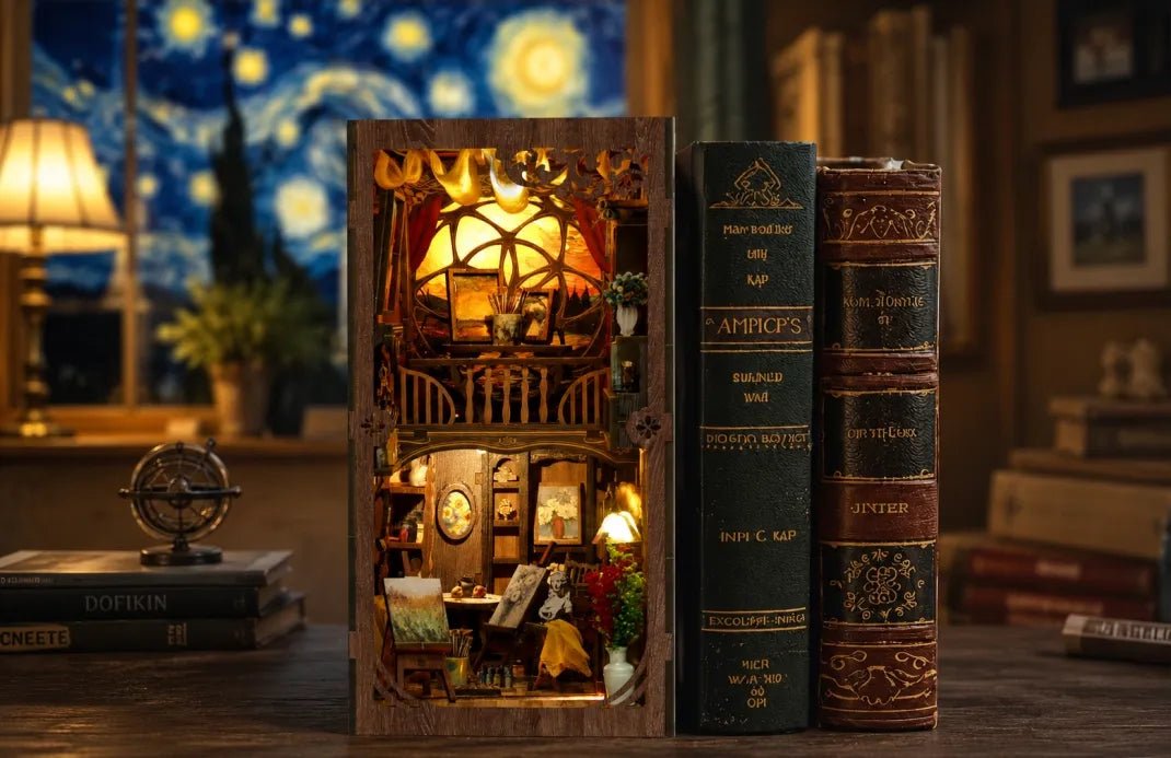 DIY Book Nook Kit (RoomBox), A World Within the Frame (BV02015) – Roombox | Varvikas