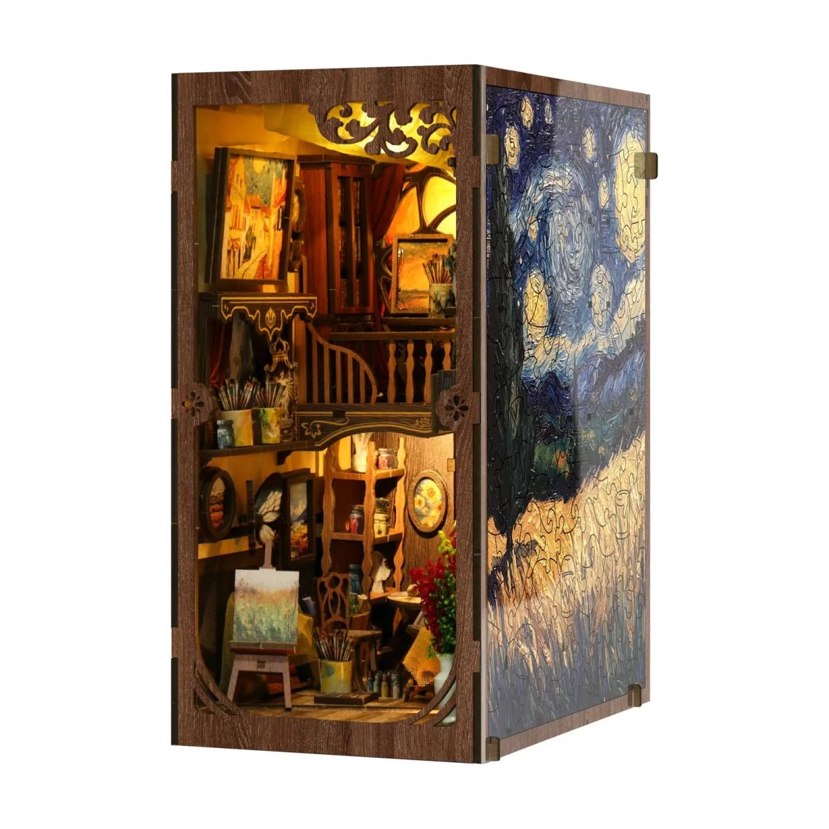 DIY Book Nook Kit (RoomBox), A World Within the Frame (BV02015) – Roombox | Varvikas