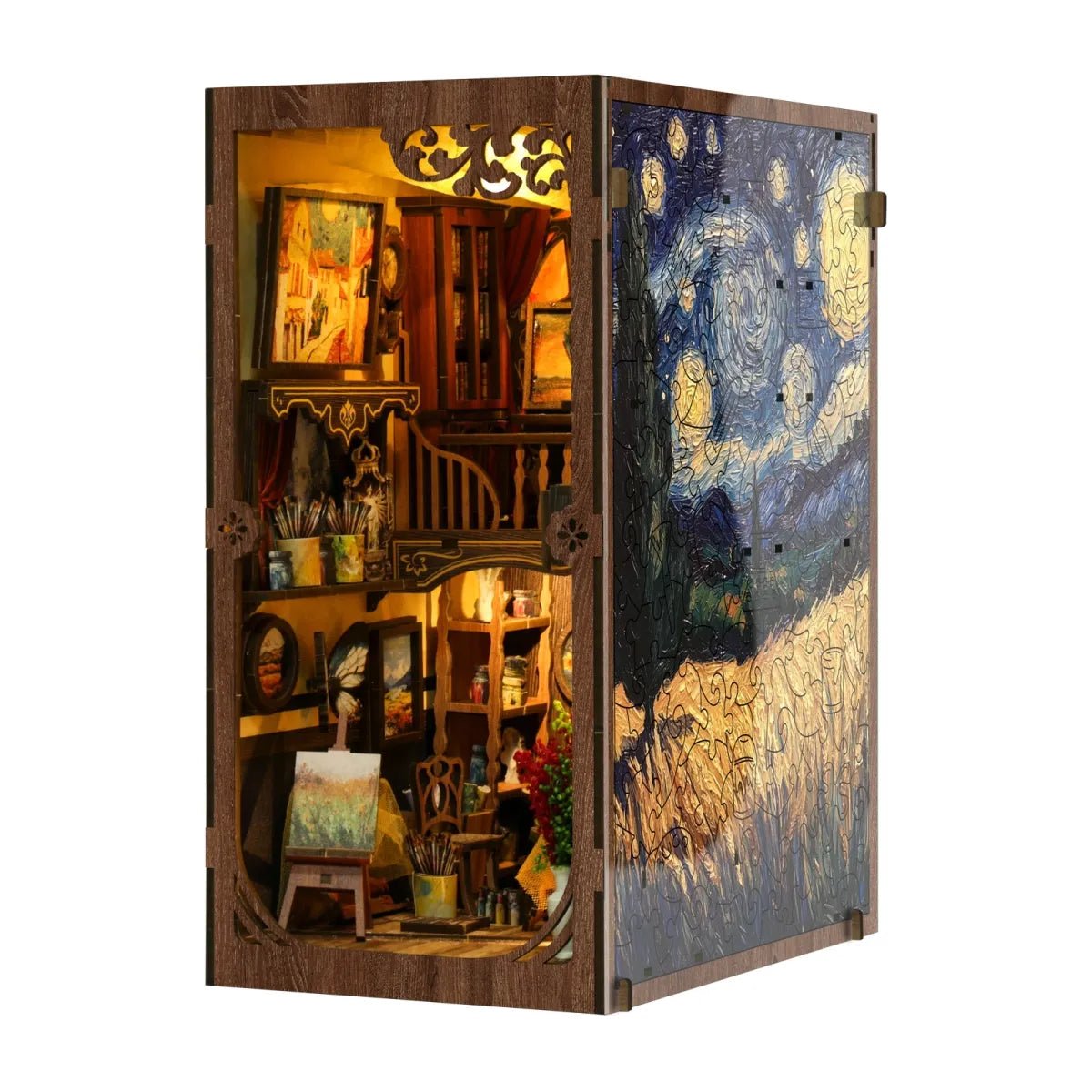 DIY Book Nook Kit (RoomBox), A World Within the Frame (BV02015) – Roombox | Varvikas