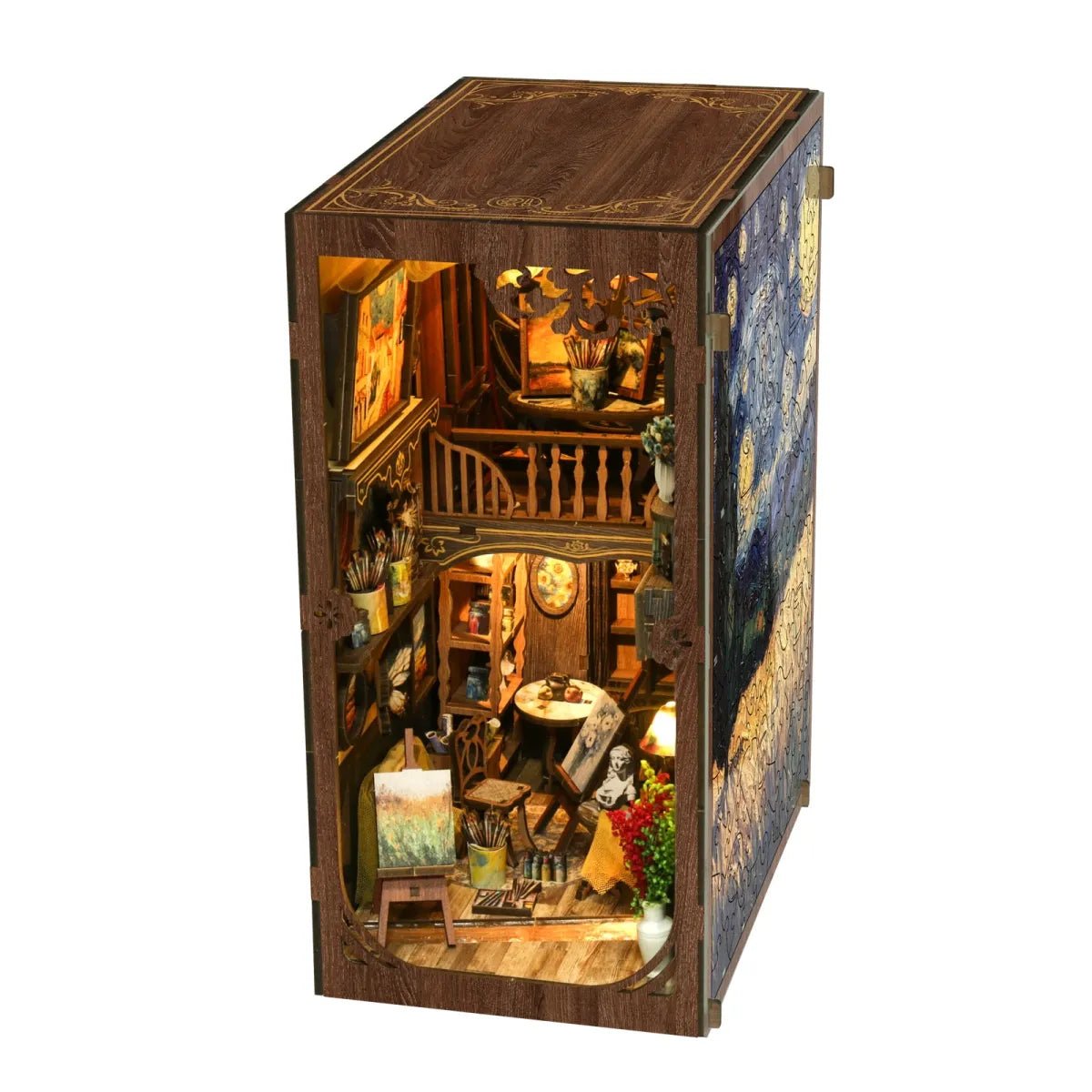 DIY Book Nook Kit (RoomBox), A World Within the Frame (BV02015) – Roombox | Varvikas