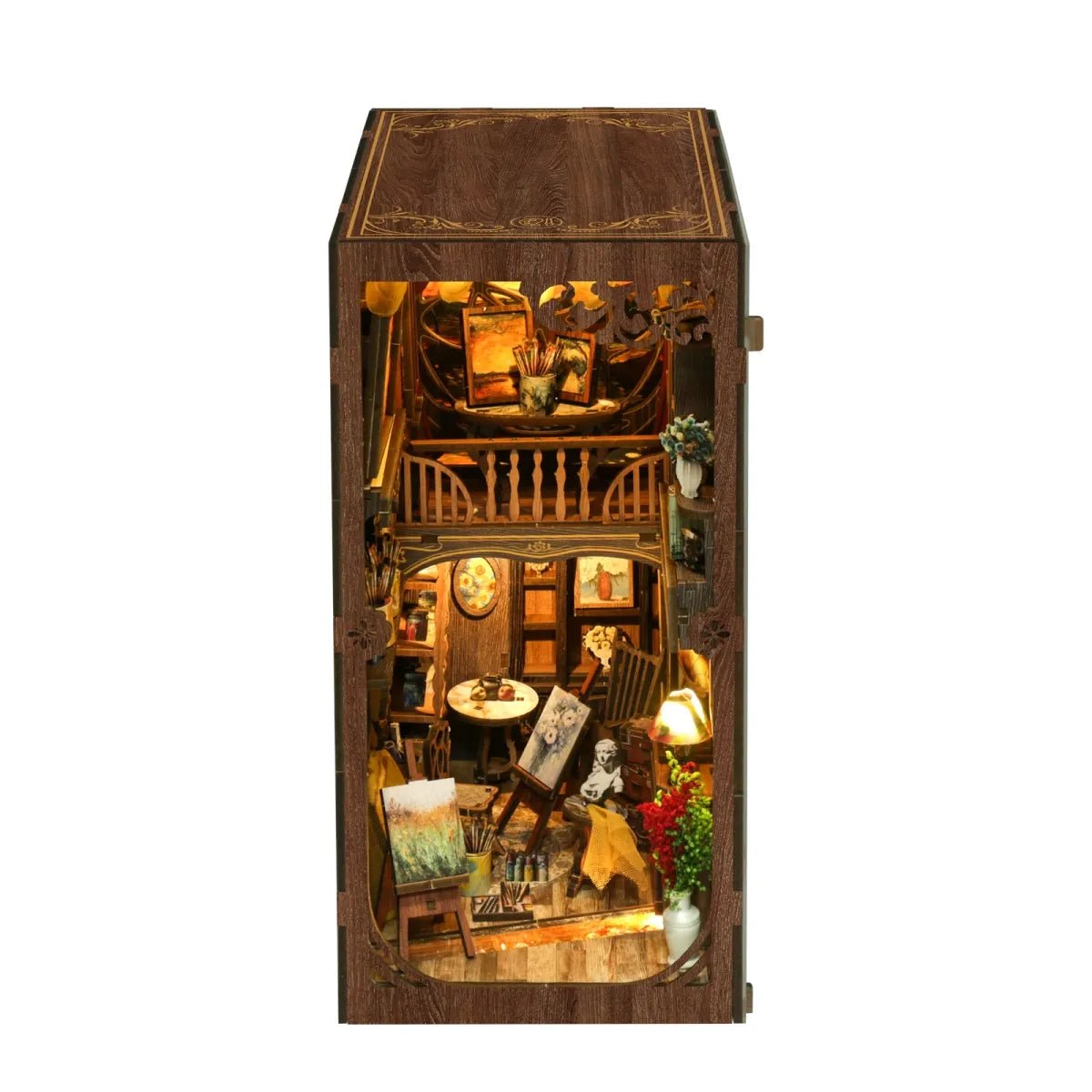 DIY Book Nook Kit (RoomBox), A World Within the Frame (BV02015) – Roombox | Varvikas