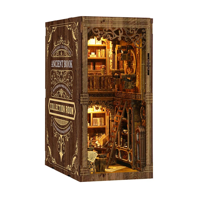 DIY Book Nook Kit (RoomBox), Antique Book (BV02 - 008) – Roombox | Varvikas.Shop
