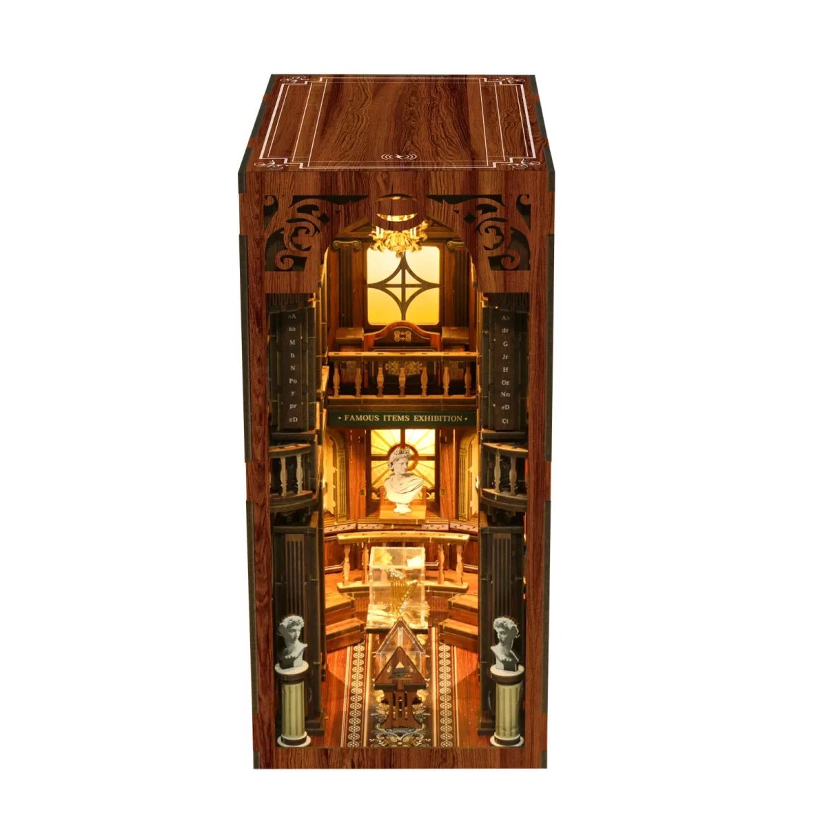 DIY Book Nook Kit (RoomBox), The Philosophical Library (BV02014) – Roombox | Varvikas