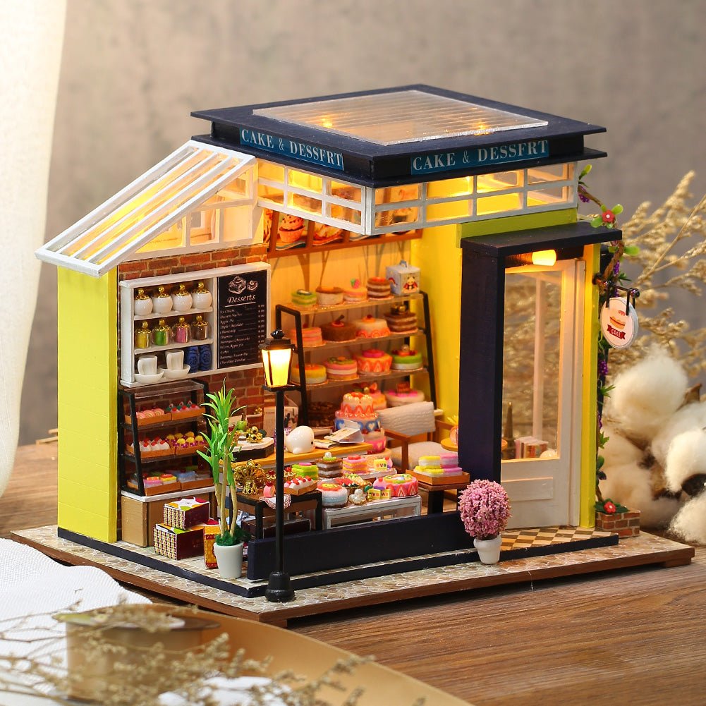 DIY Miniature House Kit (RoomBox), Bakery (K - 1059) – Roombox | Varvikas.Shop