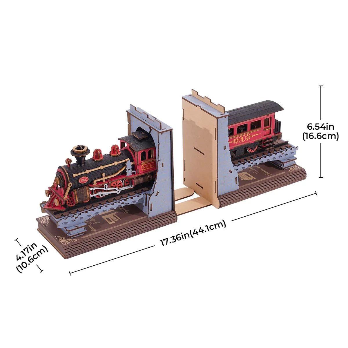 DIY Miniature House Kit (RoomBox) | Century Train (RDS014e) – Roombox | Varvikas.Shop