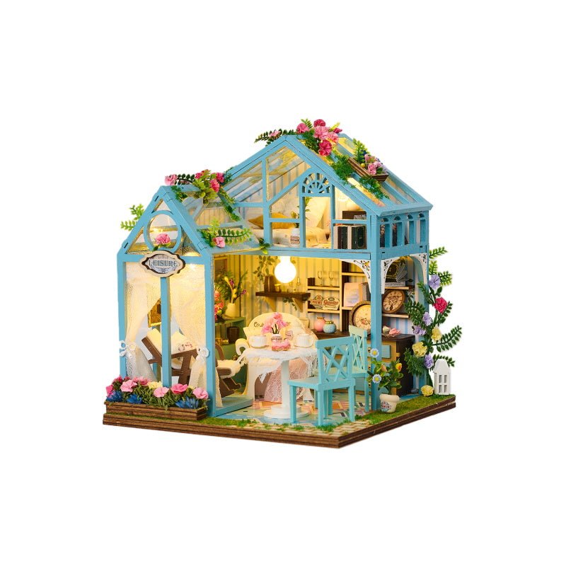 DIY Miniature House Kit (RoomBox), Floral Reverie (K-1082) | Varvikas.Shop