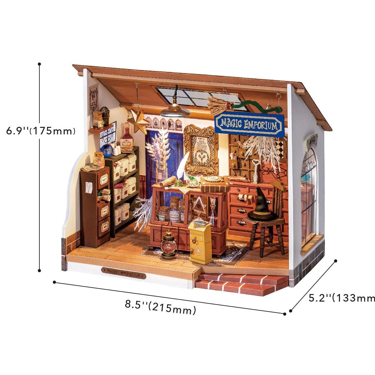 DIY Miniature House Kit (RoomBox) | Kiki's Magic Emporium (RB016e) – Roombox | Varvikas.Shop