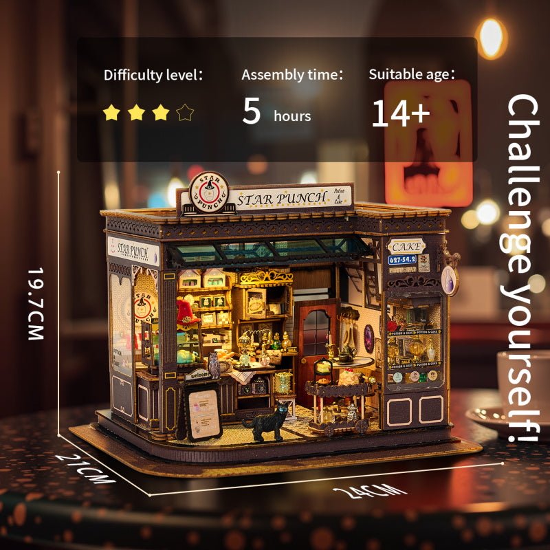 DIY Miniature House Kit (RoomBox), Star Punch (K - 1083) – Roombox | Varvikas.Shop