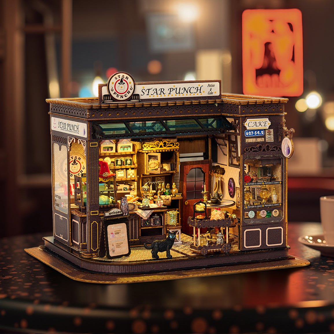 DIY Miniature House Kit (RoomBox), Star Punch (K - 1083) – Roombox | Varvikas.Shop