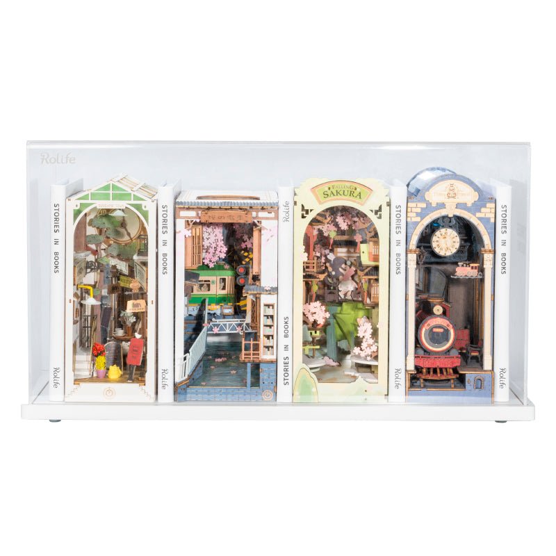 DIY Miniature House Kit (RoomBox) | Sunshine Town (RDS007e) – Roombox | Varvikas.Shop