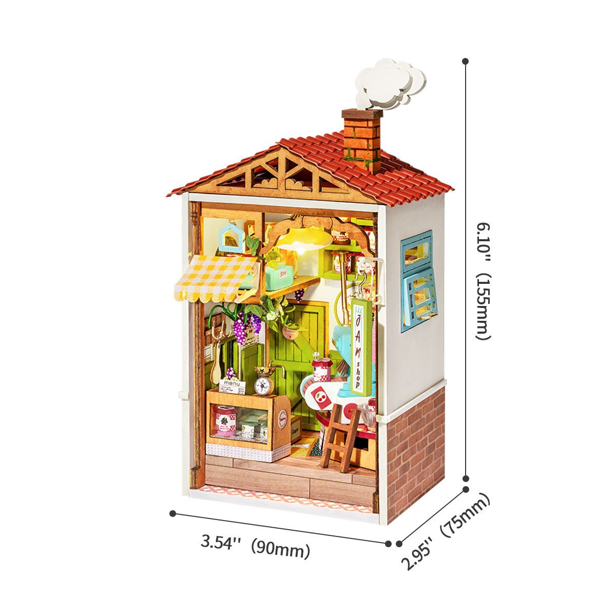 DIY Miniature House Kit (RoomBox) | Sweet Jam Shop (RDS003e) – Roombox | Varvikas.Shop