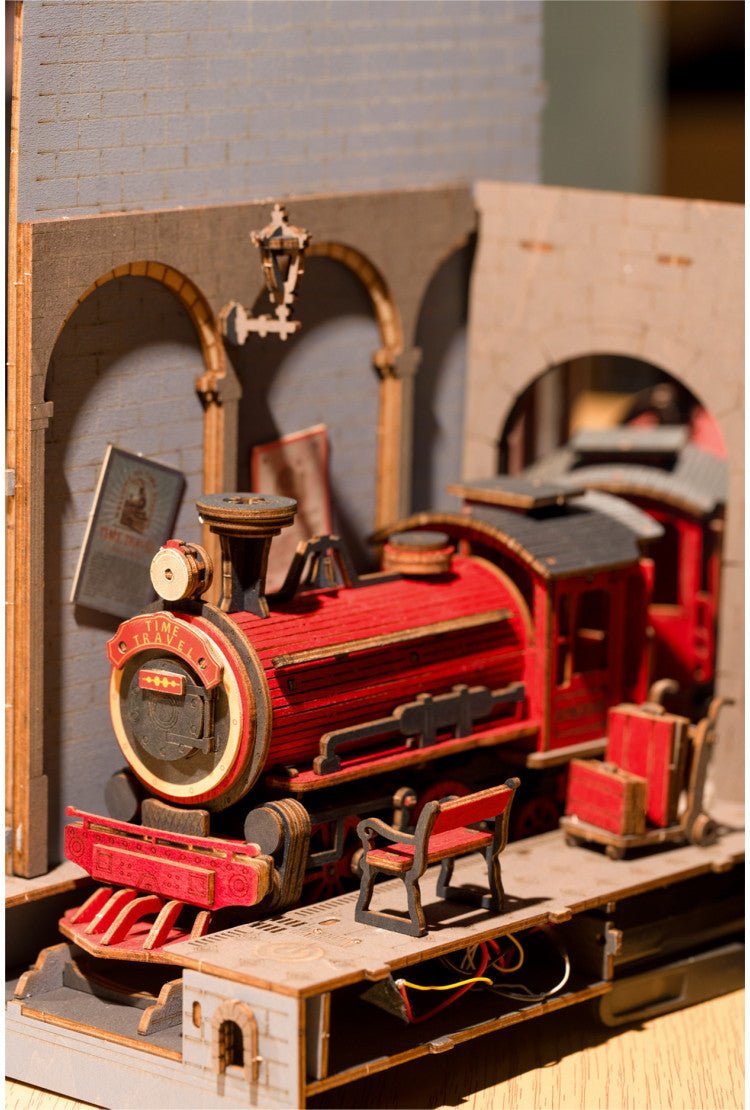 DIY Miniature House Kit (RoomBox) | Time Travel (RDS006e) – Roombox | Varvikas.Shop