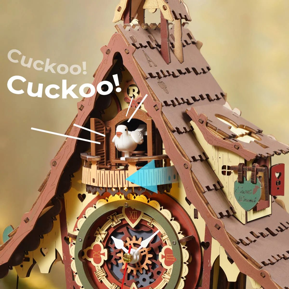 LC901C - Cuckoo Clock – Wooden constructors | Varvikas.Shop