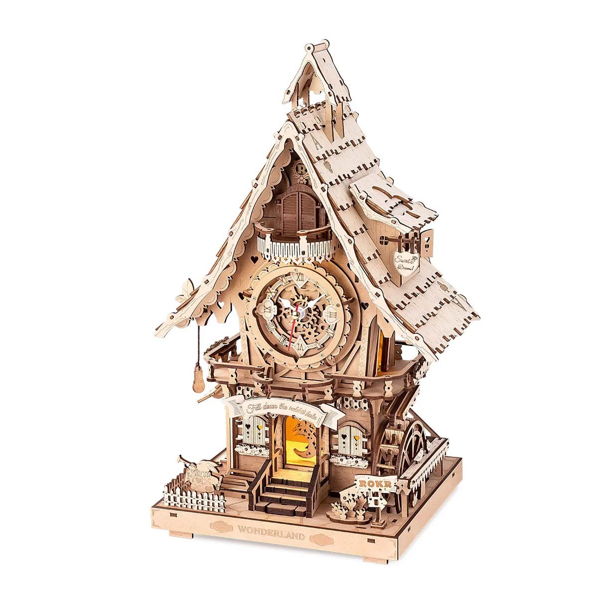 LC901e - Cuckoo Clock (wood colour) – Wooden constructors | Varvikas.Shop