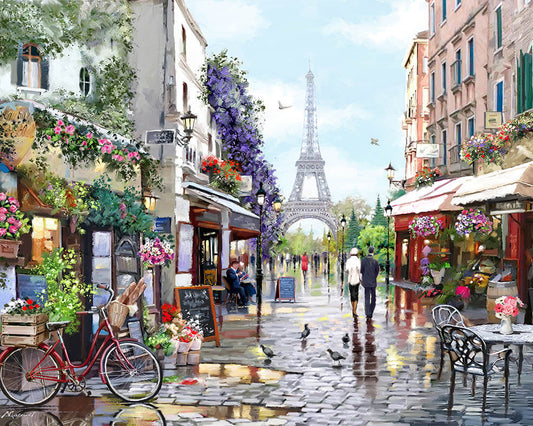 Painting by numbers - MG2206e - Paris in Spring Image 1
