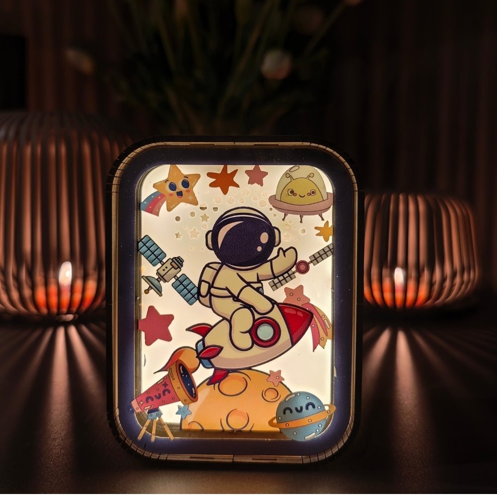 OC001e - Rocket Night – Wooden constructors | Varvikas.Shop