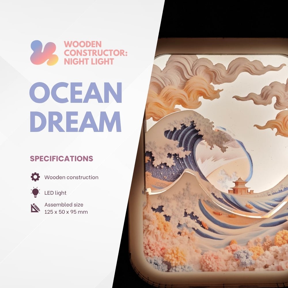 OC012e - Ocean Dream – Wooden constructors | Varvikas.Shop