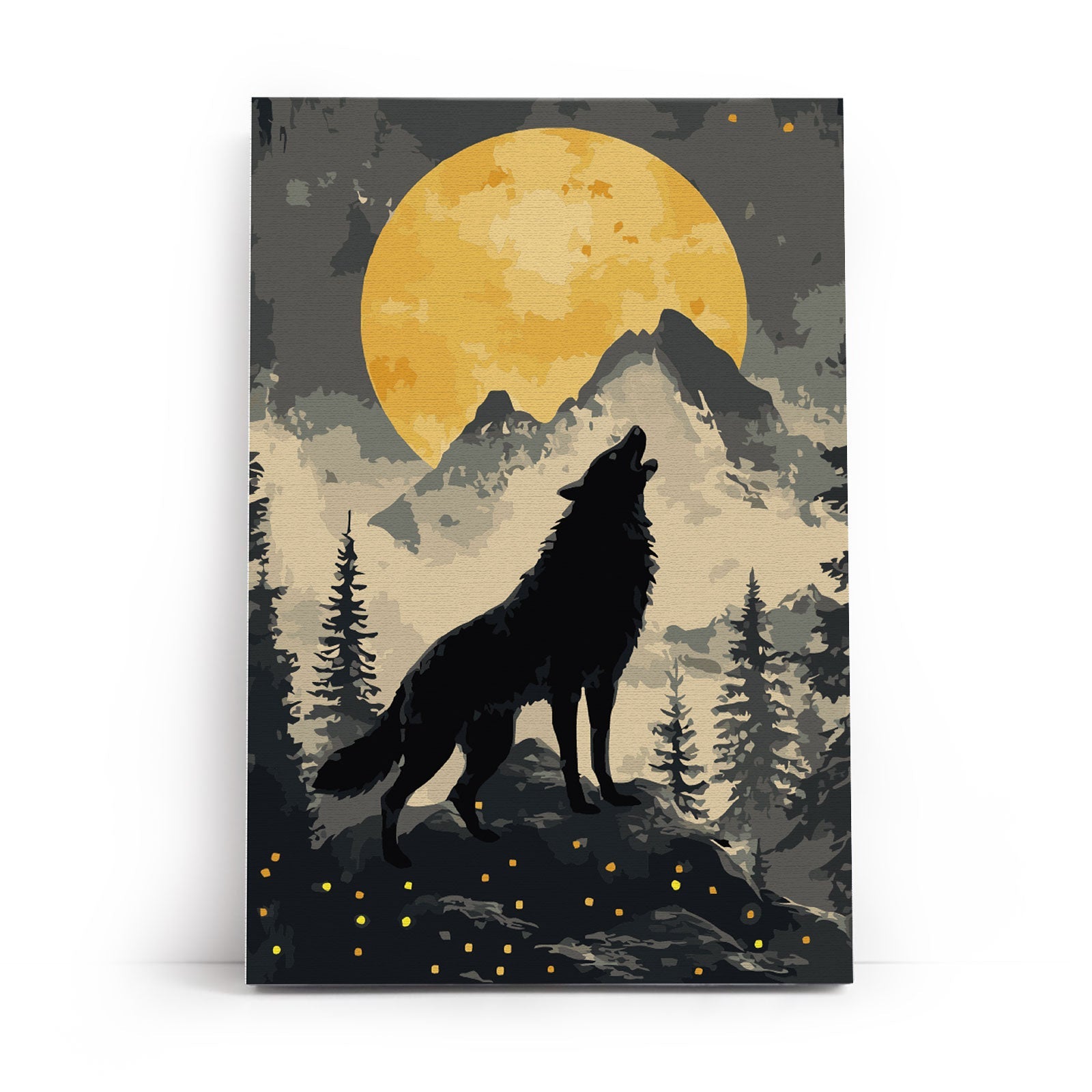 Paint by Numbers 20×30 cm, Lord of the Night (MC1163e) – Painting by numbers | Varvikas