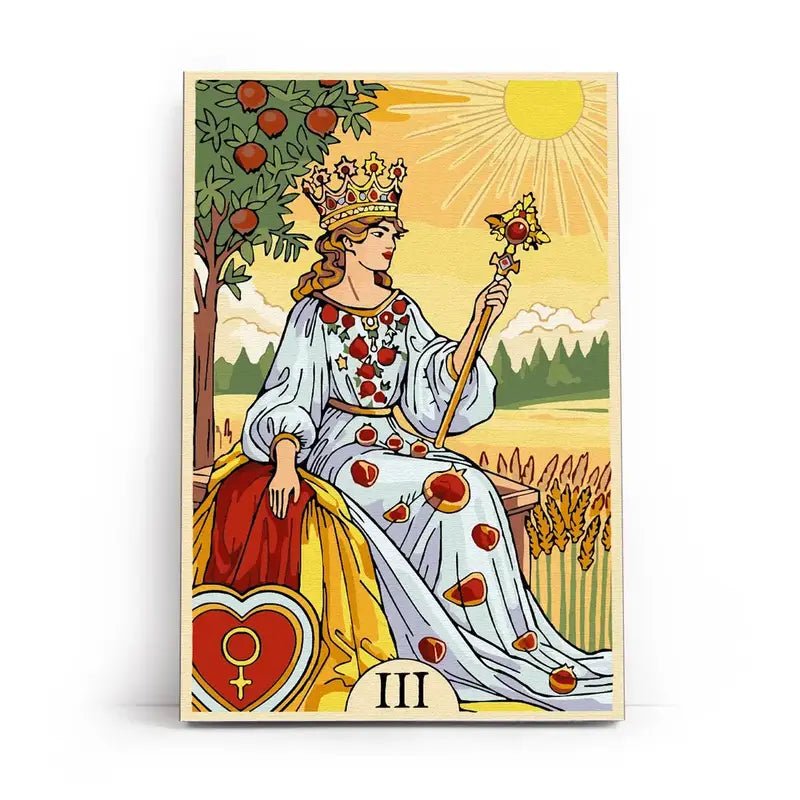 Paint by Numbers 20×30 cm – Tarot Card (MC1148e) – Painting by numbers | Varvikas