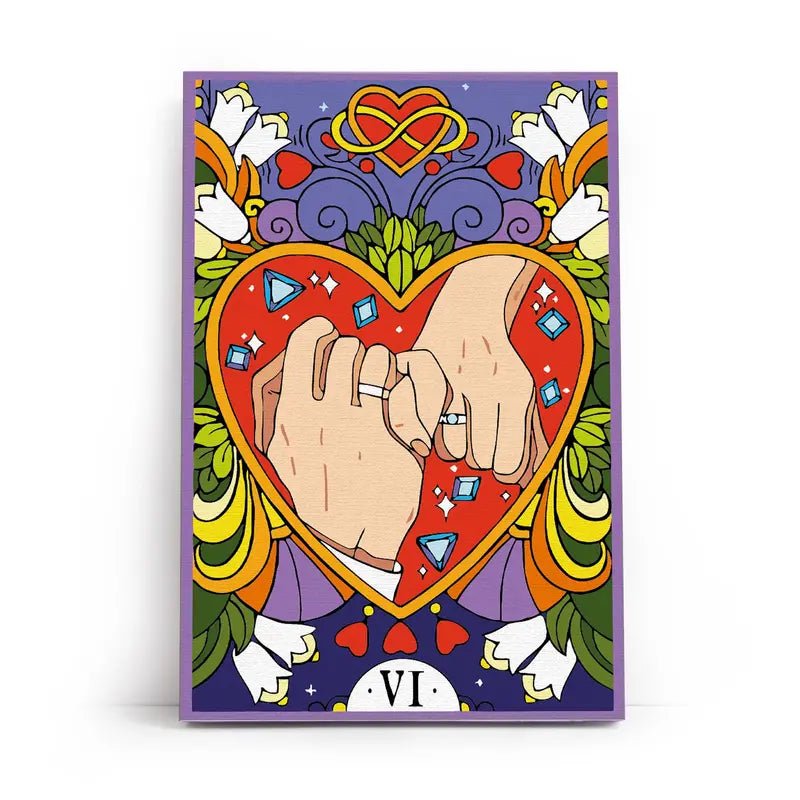 Paint by Numbers 20×30 cm – Tarot Card (MC1148e) – Painting by numbers | Varvikas