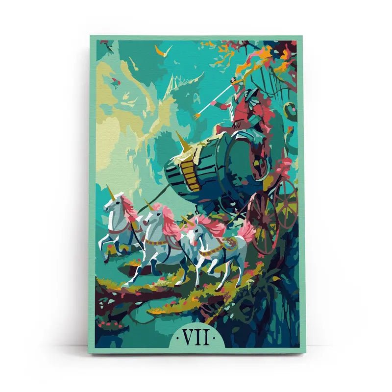 Paint by Numbers 20×30 cm – Tarot Card (MC1148e) – Painting by numbers | Varvikas