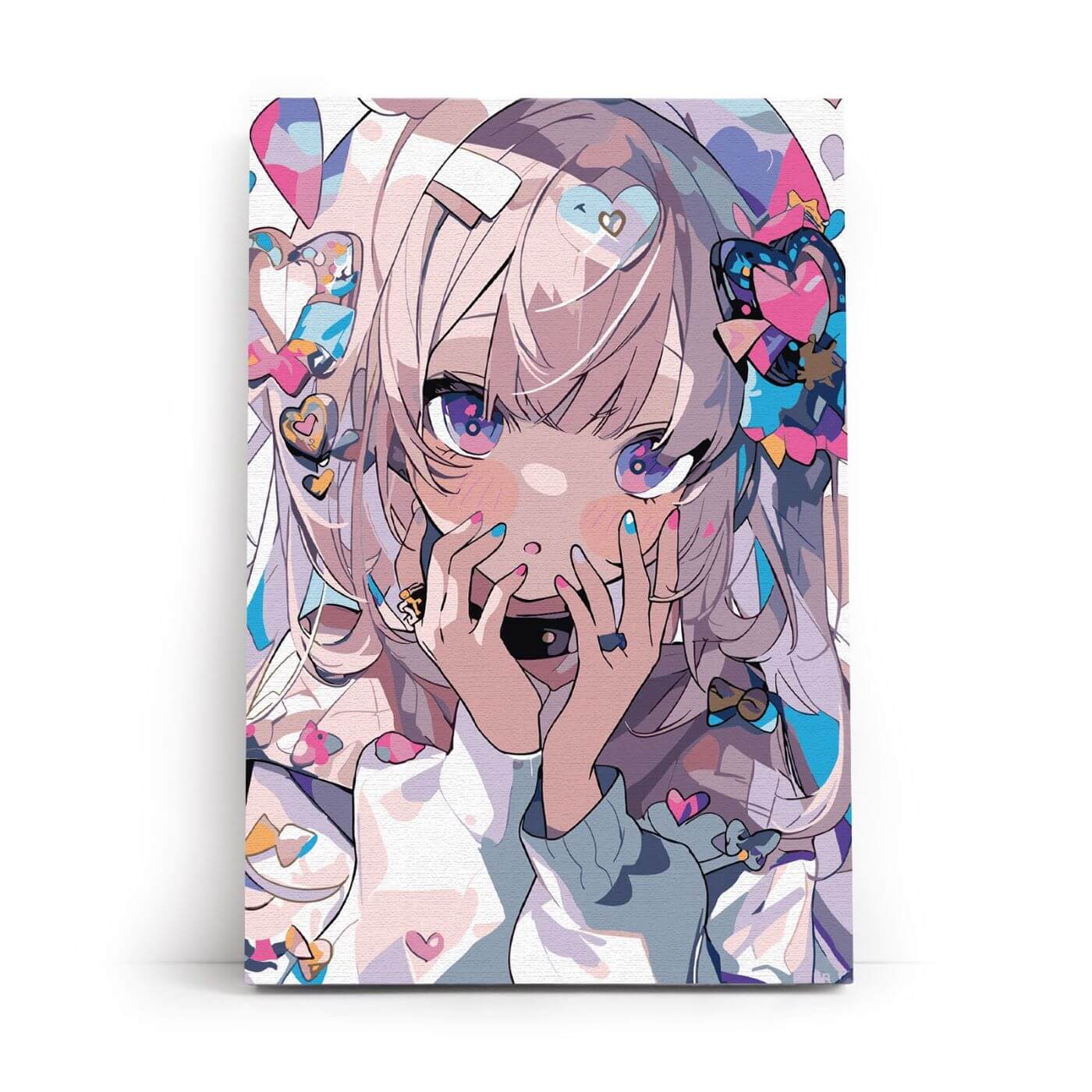 Paint by Numbers 20x30 cm | Anime girl (MC1145e) – Painting by numbers | Varvikas.Shop