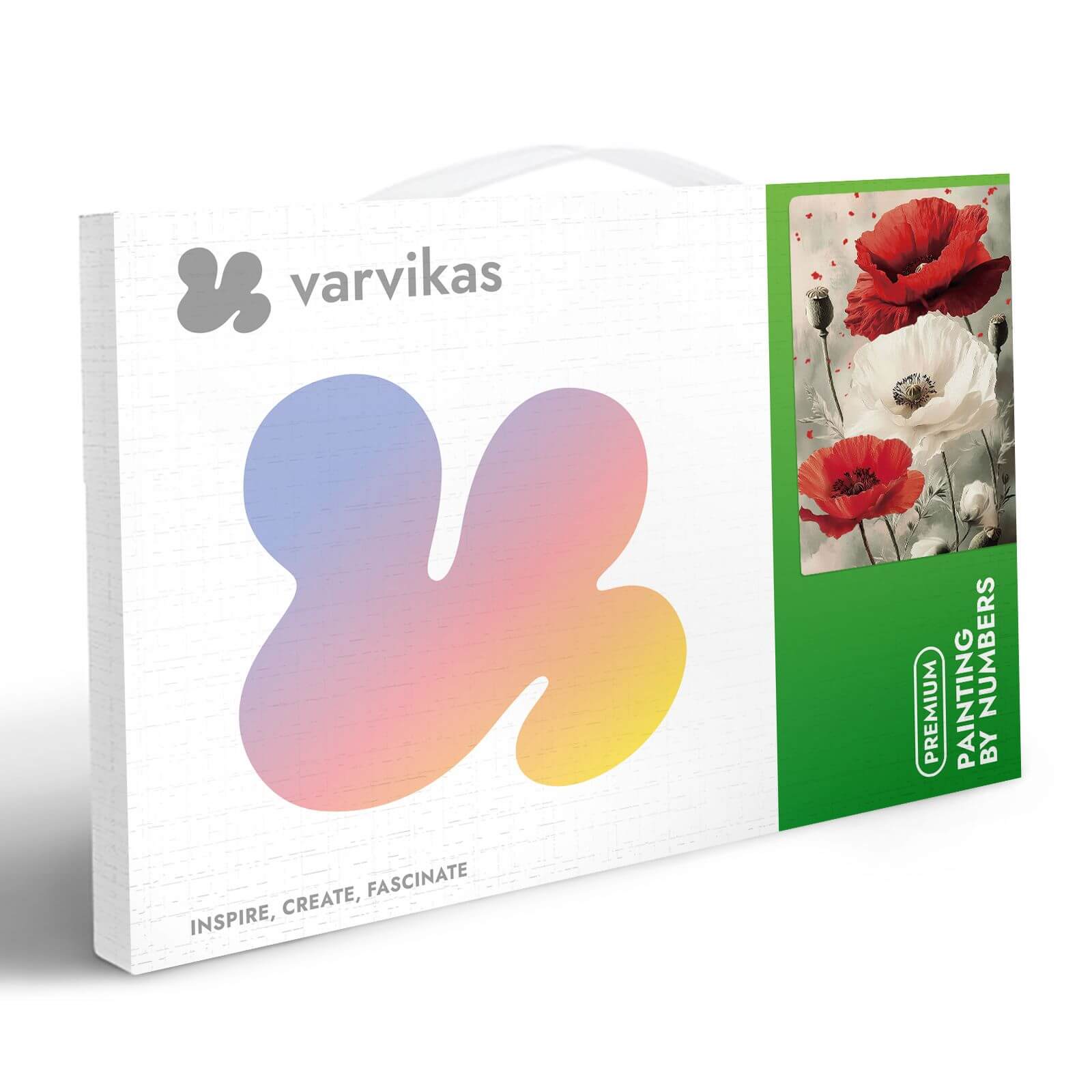 Paint by Numbers 20x30 cm | Blooming Poppies (MC1153e) – Painting by numbers | Varvikas.Shop