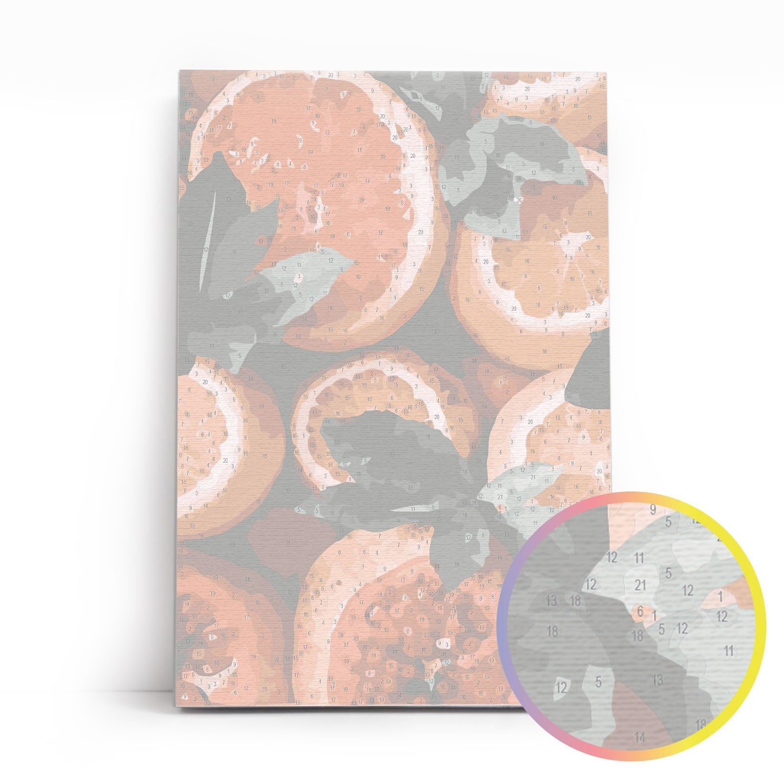 Paint by Numbers 20x30 cm | Fruity splash (MC1120e) – Painting by numbers | Varvikas.Shop