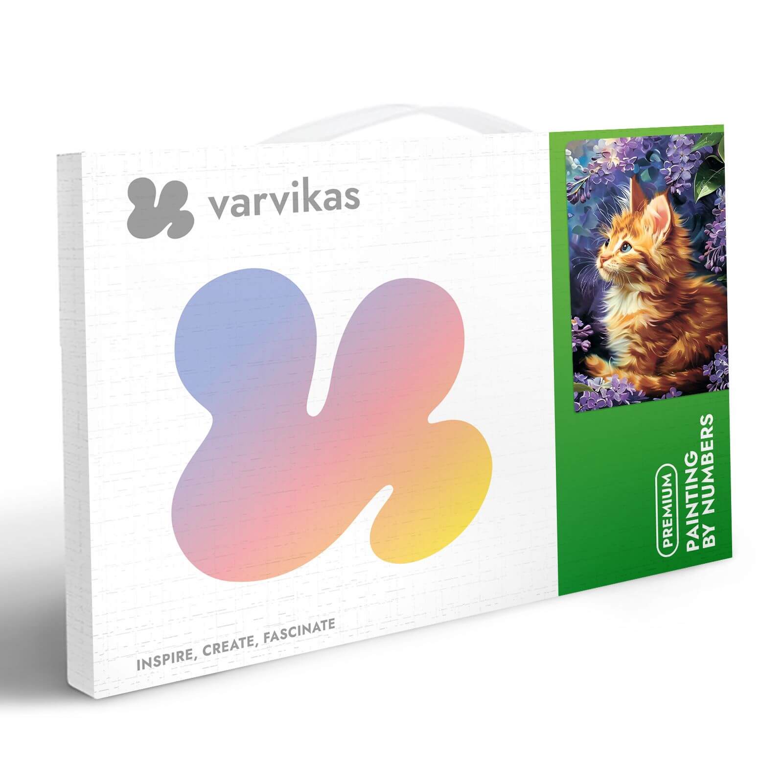 Paint by Numbers 20x30 cm | Ginger Kitten (MC1157e) – Painting by numbers | Varvikas.Shop