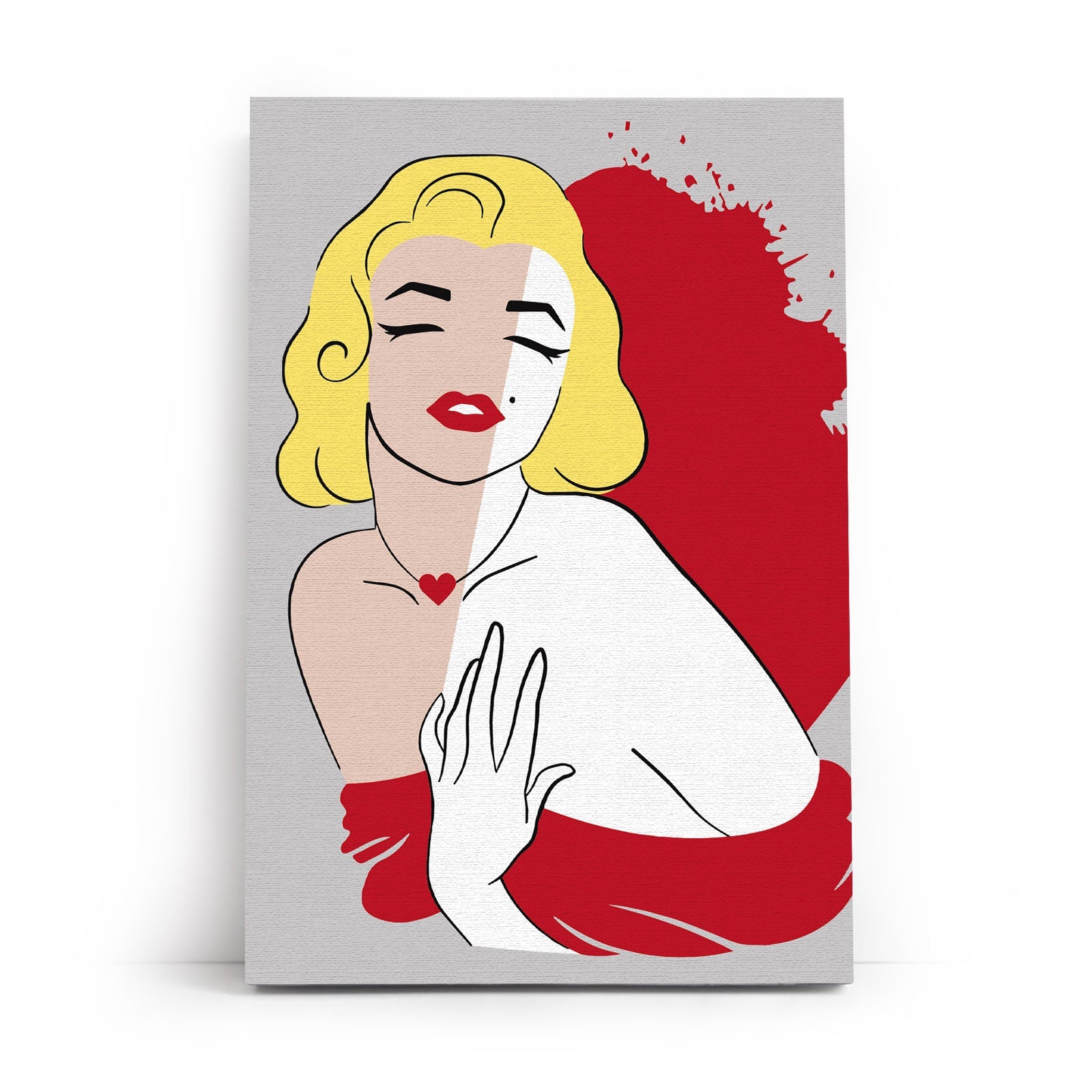 Paint by Numbers 20x30 cm | Hollywood diva (MC1141e) – Painting by numbers | Varvikas.Shop