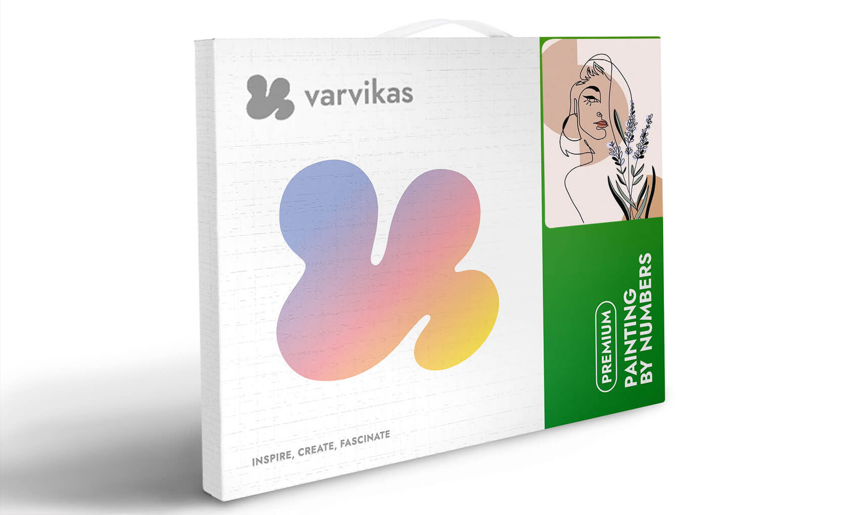 Paint by Numbers 20x30 cm | Linear beauty (MC1134e) – Painting by numbers | Varvikas.Shop