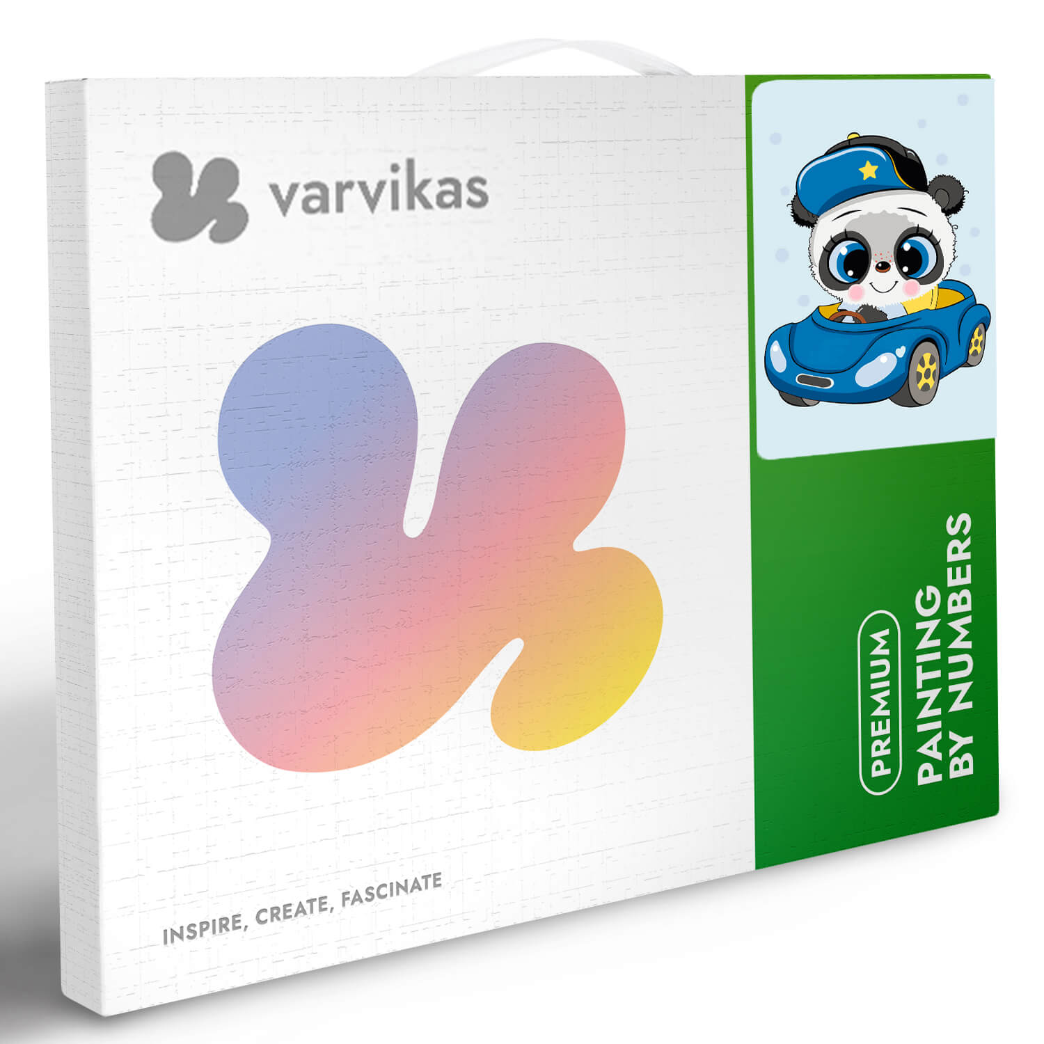Paint by Numbers 20x30 cm | Little Panda (MC1099e) – Painting by numbers | Varvikas.Shop