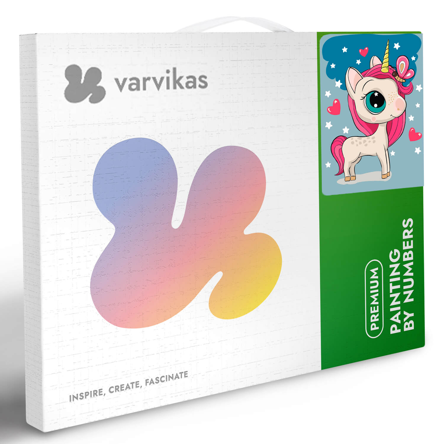 Paint by Numbers 20x30 cm | Magic Unicorn (MC1097e) – Painting by numbers | Varvikas.Shop