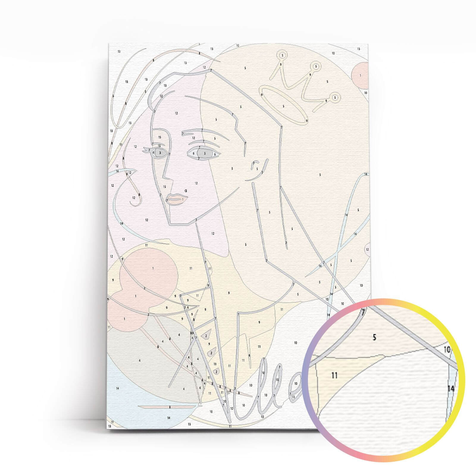 Paint by Numbers 20x30 cm | The Great Ballerina (MC1146e) – Painting by numbers | Varvikas.Shop