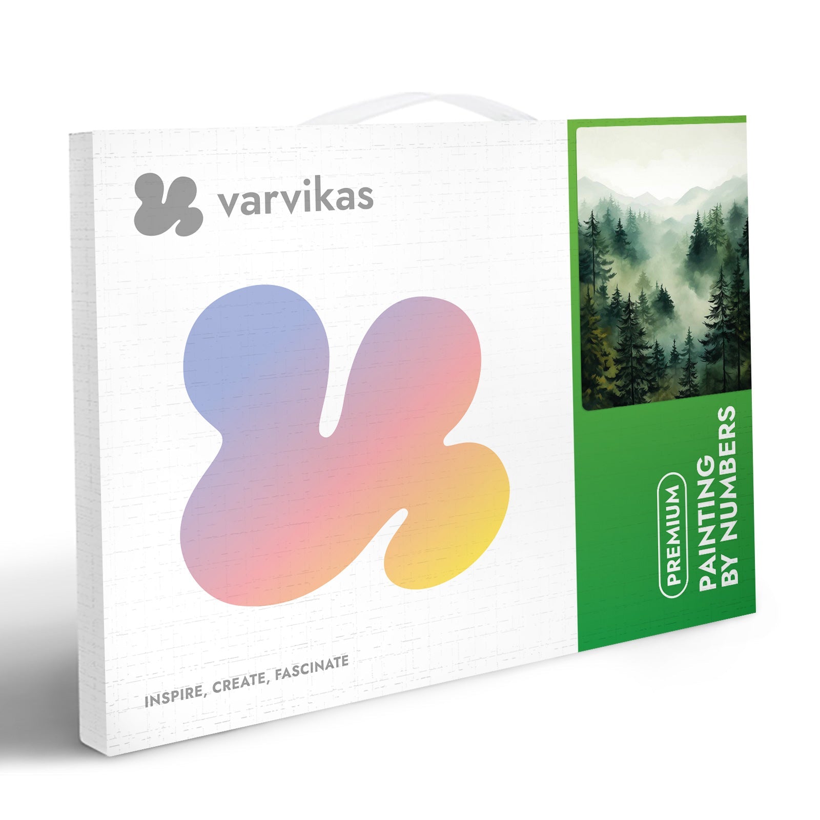 Paint by Numbers 30×40 cm, Foggy Forest (ME1190e) – Painting by numbers | Varvikas.Shop