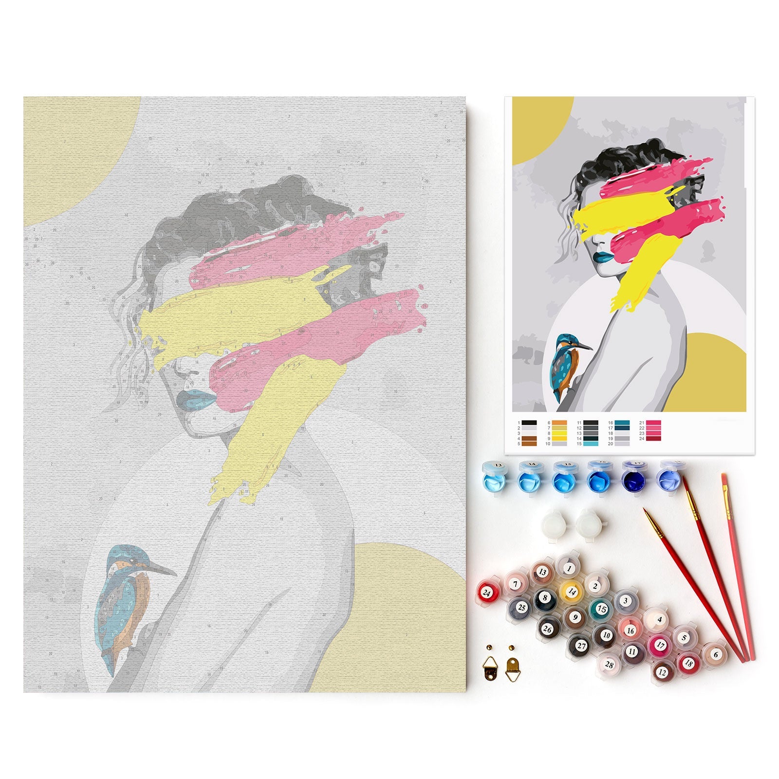 Paint by Numbers 30x40 cm | Abstraction (ME1139e) – Painting by numbers | Varvikas.Shop