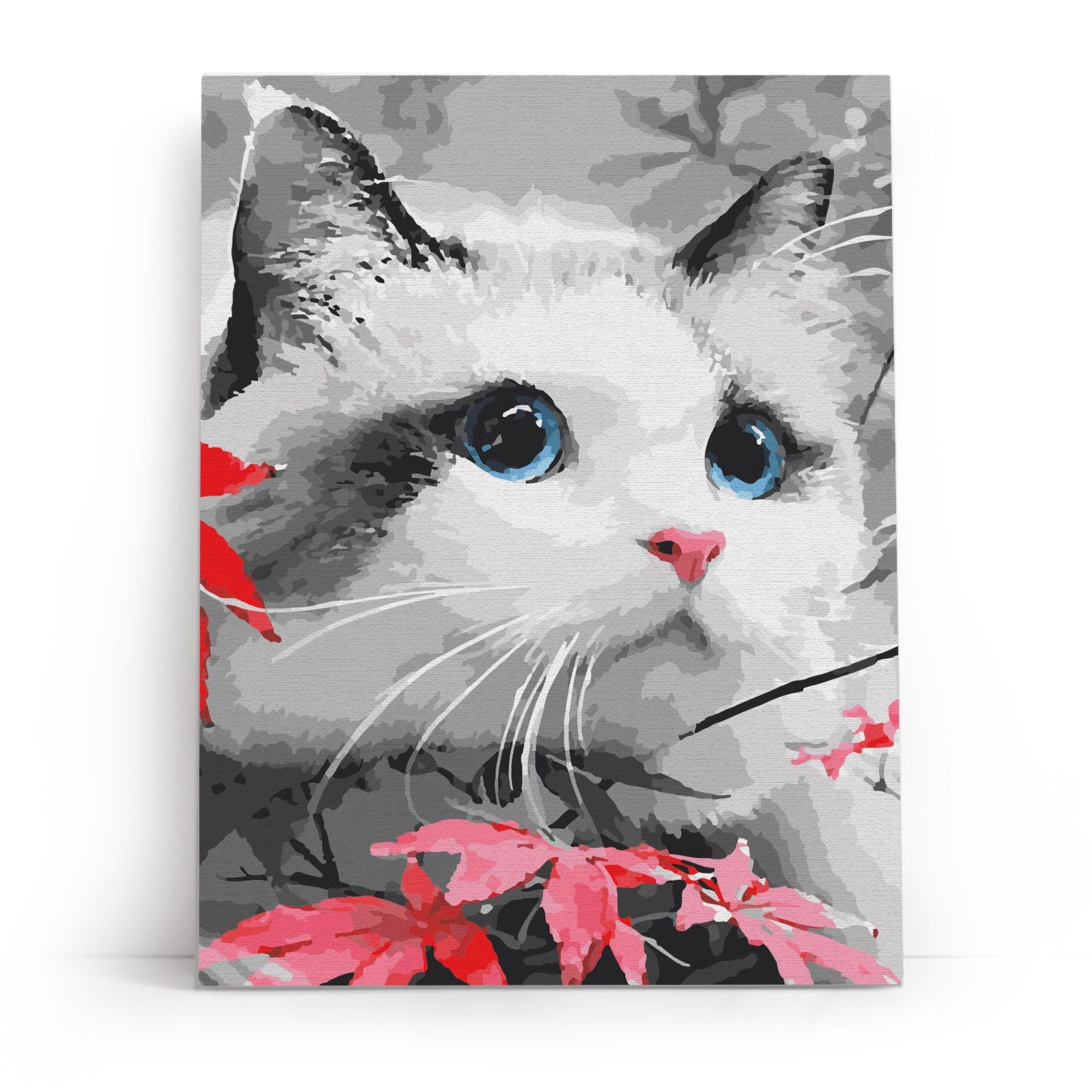 Paint by Numbers 30x40 cm | Blue eyes (ME1153e) – Painting by numbers | Varvikas.Shop