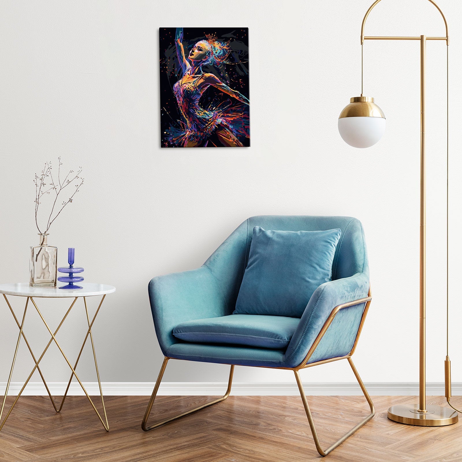 Paint by Numbers 30x40 cm | Dance energy (ME1160e) – Painting by numbers | Varvikas.Shop