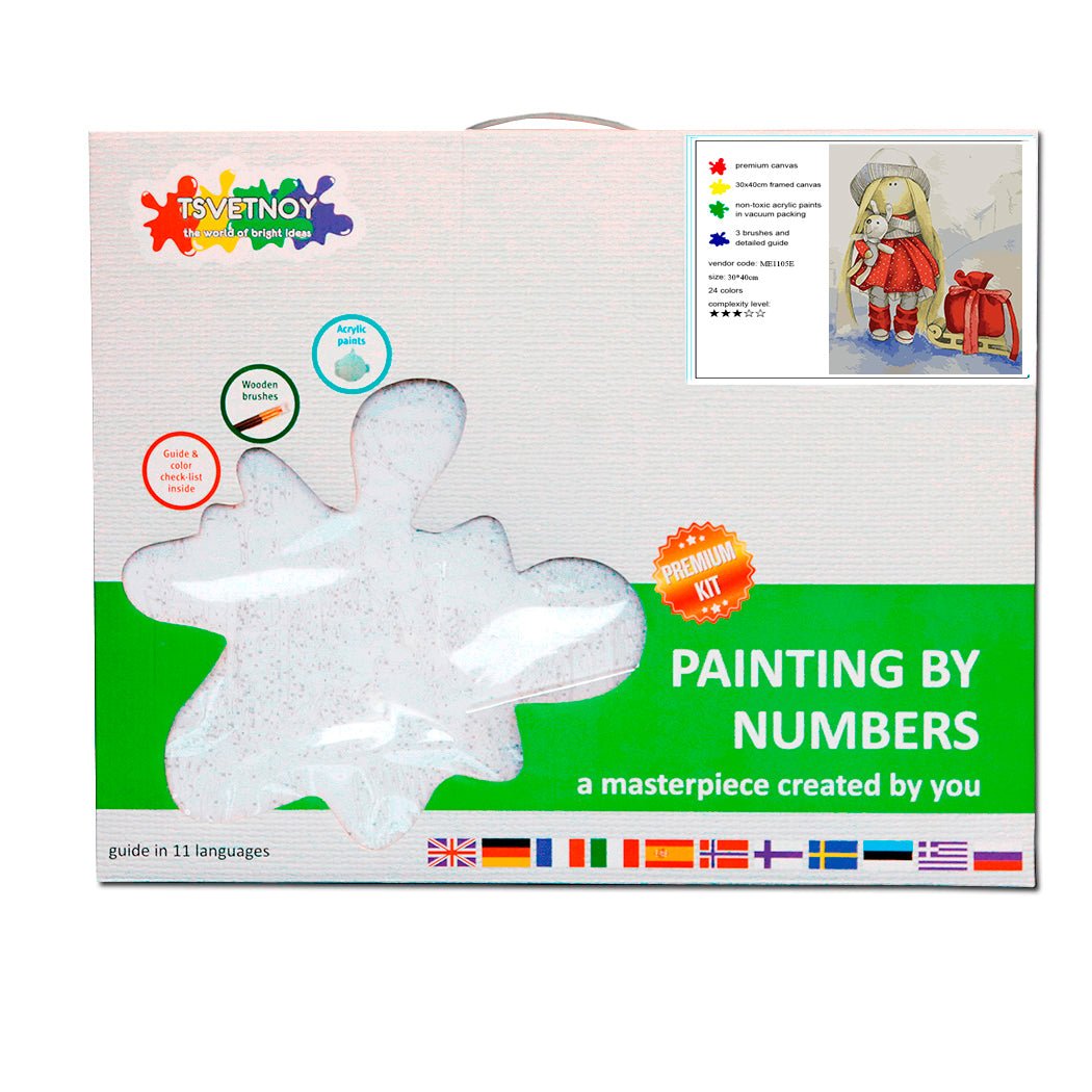 Paint by Numbers 30x40 cm | Doll Elsa (ME1103e) – Painting by numbers | Varvikas.Shop